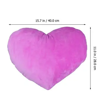 Meilė Širdies Formos Mesti Pagalvę Pliušinis Mesti Pagalvę Žaislas Vestuvių Pagalvę Dovanų Vaikams Pliušas Pagalvės Žaislas (Violetinė)