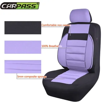 Automobilis-pass visiškai Naujas Minkštas Universalus 2 Priekiniai Automobilių Sėdynių užvalkalai, Automobilių Sėdynių užvalkalai Tinka 