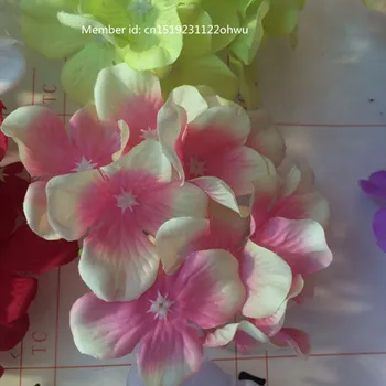 Dirbtinis Hydrangea Šilko Gėlių, Rožių Dekoratyvinių Gėlių 
