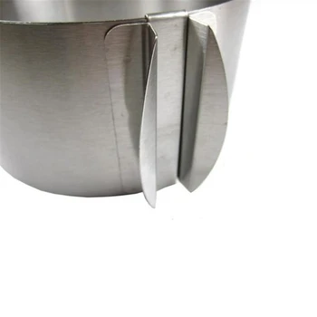 FEIGO 16-30cm Ištraukiamas Nerūdijančio Plieno Putėsiai Žiedo Torto Skardą Kepimo Stiliaus Dekoravimo Įrankių Rinkinys Pelėsių Reguliuojamas Bakeware F750