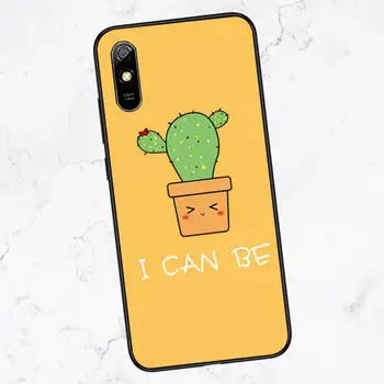 Kaktusas Avokado Žirafa Telefoną Atveju Xiaomi Redmi 4x 5 plius 6A, 7, 7A 8 mi8 8lite 9 pastaba 4 5 7 8 pro