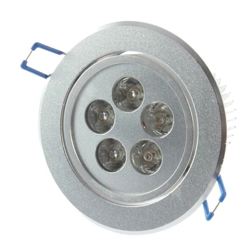 85V-265V 5W ryškus LED Lubų Šviesos Šiltai Balta Liejimo Aliuminio lydinys