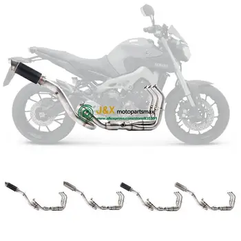 Išmetamųjų Už Yamaha MT-09 FZ-09 2013-2018 M. MT-09 SP 2017-2020 Bandomųjų 900-2020 M. Motociklo Išmetimo Duslintuvo Vamzdis Pilnas Sistema