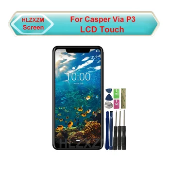 Už Casper Per P3 LCD Ekranas Su Jutikliniu Ekranu, skaitmeninis keitiklis Asamblėjos Pakeitimo Įrankiais+3M Lipdukas