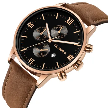 Mados Vyrų Karinės Armijos Rinkimas Armijos Sporto apyrankė Laikrodis chronograph mens watch Mechaniniai laikrodžiai relogio masculino