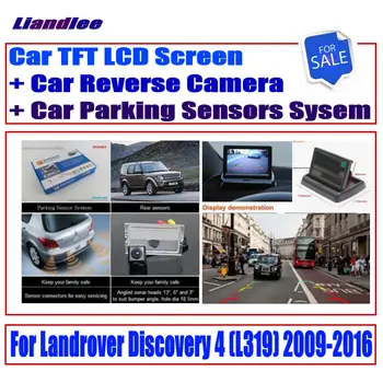 Už Landrover Discovery 4 (L319) 2009-2016 CCD Atvirkštinio Fotoaparatas / Skaitmeninis Stovėjimo Jutiklių Sistema / Galinio vaizdo Kameros Ekranas