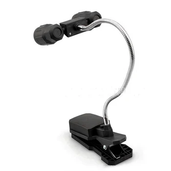 Nešiojamų LED Įrašą Stalo Lempos Lankstus Tamsos Gnybtas Stalo Lempa USB Įkrovimo už Naktį Skaityti Grilis Kempingas Naktinės Šviesos