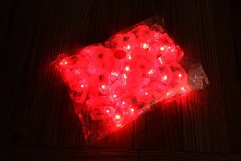 100VNT Naujos Gamyklos Maža Kaina, baterijomis, Led Balionas Šviesos Popierius Žibintai LED Šviesos Gimtadienio Pub Vestuvių Dekoras
