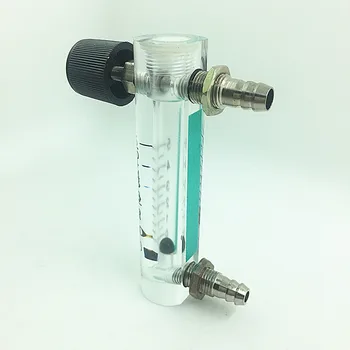 Oro Deguonis, Dujų srauto matuoklis debitmatis caudalimetro counter srauto indikatorius O2 deguoninis dujų srauto matuoklis prietaiso jungiklis 0-5L/min 93mm