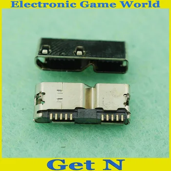 5x Naujas DC Maitinimo Lizdas Micro 3.0 USB lizdas Kištukinis CINKAVIMAS už HDD/netbook/ Planšetinį KOMPIUTERĮ/ MP4/MP5 /mobile SMD tipo