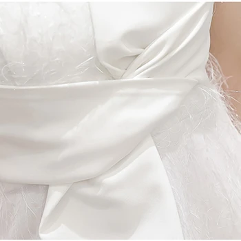 Elegantiška Suknelė Moterims 2019 M. Vasarą, Rudenį Suknelės Moterų Berankovis Spageti Dirželis Gimtadienio Suknelė Balta Juoda