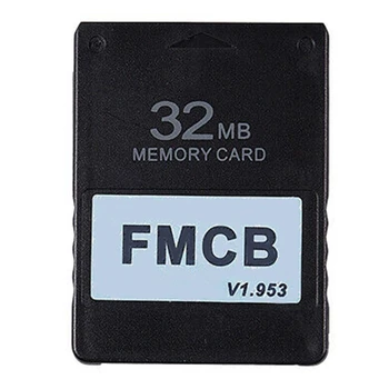 Nauja FMCB v1.953 Kortelės Atminties Kortelė PS2 Playstation 2 Free McBoot Kortele 8MB 16 MB 64MB 32MB OPL MC Boot Programą Kortelės
