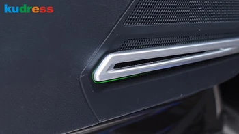 Automobilio stilius ABS Matinis automobilių garso garsiakalbių garso padengti dekoravimas, vidaus apdailos bagetai Volkswagen Tiguan 2017 2018