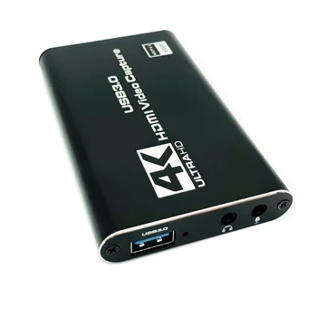 USB 3.0 4K 60 HZ 1080P 60Fps HD Vaizdo Žaidimas Užfiksuoti Kortelės Video Konverteris, HDMI Išvesties Transliacija Už 