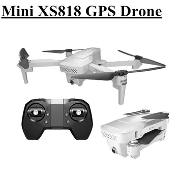 XS818 GPS Drone 4K Dual Camera HD Kampas FPV Tranai su 5G WiFi Optinio Srauto Sulankstomas RC Quadcopter Profesinės VS E520S