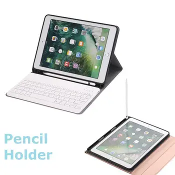 Nuimama Klaviatūra Coque iPad Oro 3 2019 Pro 10.5 Pieštukų dėklas su Klaviatūra, 
