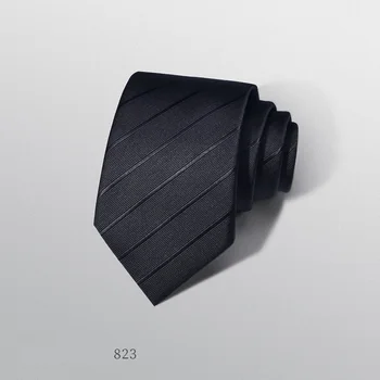 2020 Dizaineris Naujas Mados 8cm Ryšius Vyrų Plotis Dryžuotas Kaklaraiščiai Vestuvių Jaunikis Oficialų Kostiumą Darbo Aksesuarai su Dovanų Dėžutė