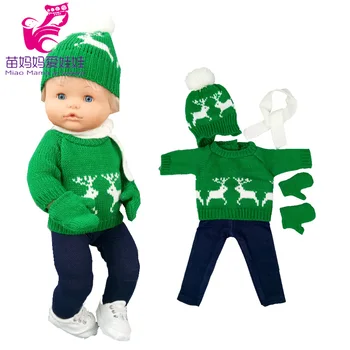 Nenuco, lėlės, drabužiai, megztiniai megztinis skrybėlę, šaliką Ropa y su Hermanita baby doll outwear žiemos rinkinys