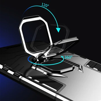 Magnetiniai automobilių Žiedas šarvai atveju, Samsung Galaxy A31 bamperis atsparus smūgiams Hard cover for Samsung A30S 31 30S 31A samsun A31 coque