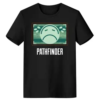 Apex Legendos PATHFINDER, Print T-shirt Suaugusiųjų Vasaros Balck Medvilnės Marškinėlius Tee