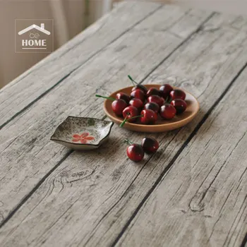 Būti Namuose, Aukštos kokybės Japonija Stiliaus Lino medienos grūdų staltiesė stalo dangtis staltiesė namų ir kavos