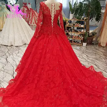 AIJINGYU Vestuvių Suknelė Libanas Spalvingas Suknelės, Parduoti Prabangių Nėrinių Boho Suknelė Patvirtinimo Vestuvių Suknelės