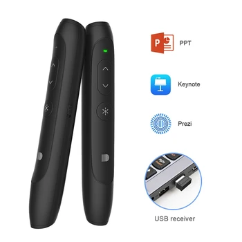 USB Wireless Presenter PPT Nuotolinio Valdymo Pen Tinka Susitikimas 