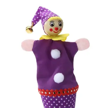 1PC Kūdikio Barškutis Žaislai Ištraukiama Šypsosi Klounas Slėpti Ieškoti Žaisti Jingle Bell kūdikių Vaikai Juokingas Žaislas Naujagimiams Lėlės Įdomus Žaislas Atsitiktine Spalva
