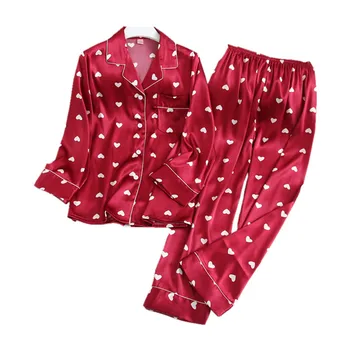FZSLCYIYI Moterų Marškinėliai, Kelnės Pižama Rinkiniai Sleepwear Lady Namuose Dėvėti Dviejų dalių Pižamą Kostiumą, Chalatas, Vonios Suknelė Sleepshirts