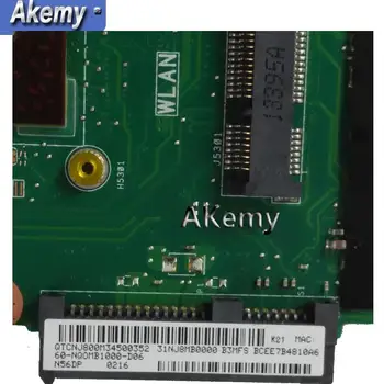 Akemy N56DP Nešiojamas plokštė HD7730 2GB už N56DP N56D Bandymo mainboard N56DP 60-NQOMB1002-C03 plokštė bandymo ok