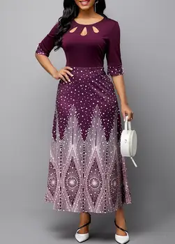 Musulmonų Maxi Suknelė Spausdinti Gėlių Abaja Tuščiaviduriai Iš Hijab Afrikos Dashiki Vestidos Kimono Ilgas Chalatas, Chalatai Ramadanas Eid Arabų Islamo