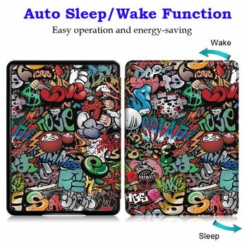Smart Sleep/Wake Atveju Naujas Amazon Kindle Paperwhite 2018 M. Išleistas Atveju Magnetinio funda Už 