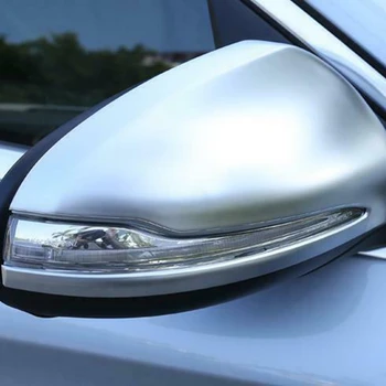 2VNT Matinis Sidabro galinio vaizdo Veidrodis Apima Apdaila Mercedes Benz Naujas E C GLC-OS Klasės Šoninis Veidrodis Apima