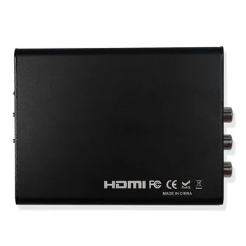 HDMI, S VIDEO+S VIDEO, Composite S AV VIDEO CVBS Konverteris Switcher Adapteris Upscaler HD 3RCA TV PC