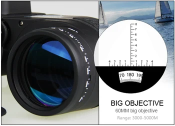 E. T. Dragon juoda , mėlyna , camo , žalia , chaki , geltona optika Kempingas žiūronų medžioklės teleskopas 7x50 žiūronai GZ3-0040