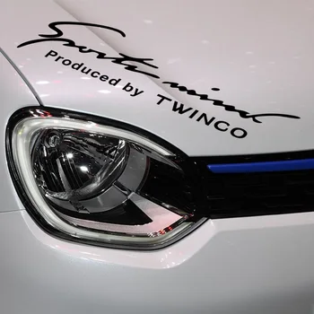 1Pc Automobilio Lipdukas, Skirtas Renault Twingo Auto Lempos Antakių Lipdukai High-End Kūno Raštas Filmas, Automobilių Reikmenys