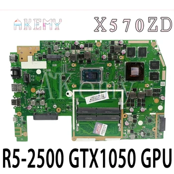 X570ZD Plokštę Už Asus TUF YX570Z YX570ZD X570Z X570ZD Nešiojamojo kompiuterio motininės Plokštės R5-2500 CPU GPU GTX1050