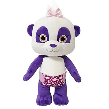 25CM Animacinių filmų Gyvūnų Žodis-Šalies Pliušinis Lėlės Mergina Vaikų Žaislai Mielas Dramblys Panda Kengūros Cheetah Minkštas Kalėdų, Gimtadienio Dovana