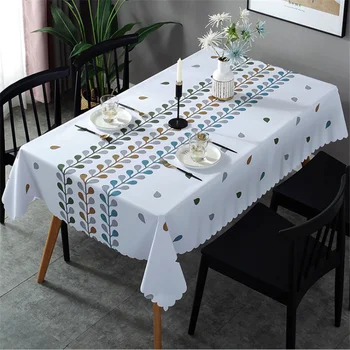 Naują Šiaurės kavos staltiesė virtuvė, stačiakampio, kvadrato staltiesė aliejus, atsparus ir vandeniui dekoratyvinis valgomojo stalo dangtis