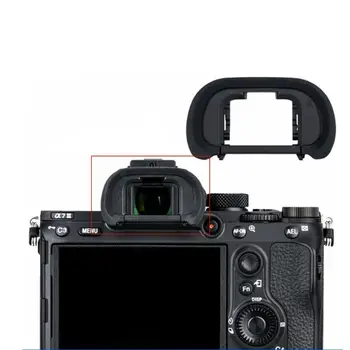 Minkštas Sunku vaizdo Ieškiklis Eyecup Akių Taurės Okuliaro pakeisti FDA-EP16 EP16 Sony A7 A7S A7R II III ILCE-7M2 ILCE-7RM3
