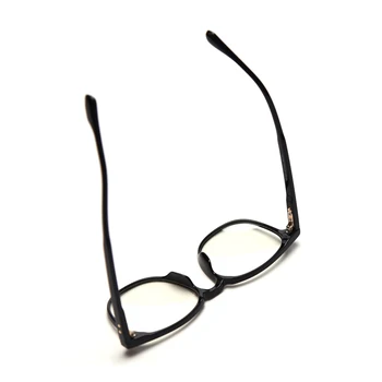Peekaboo kniedės retro stabdžių mėlyna šviesa akinių recepto tr90 rėmelis vyrų kvadratinių akinius moterims, skaidraus lęšio skaidrus