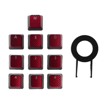 10vnt/Pak Keycaps už Corsair K70 K65 K95 G710 RGB APŠAUDYTI Mechaninė Klaviatūra