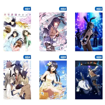 Anime Dekoro Sienos Pažymėkite Plakatas Seishun Buta Yarou wa Bunny Mergina Senpai no Yume wo Minai Tapyba