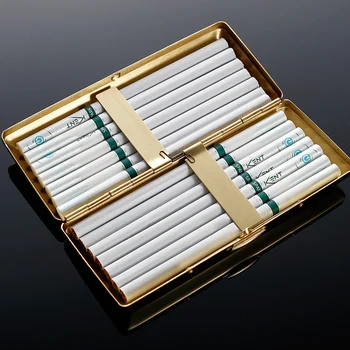 Kūrybinė Asmenybė Vario Electroplated Cigarečių Dėžutė Nešiojamų Cigarečių Apkabos, Atsparumas Spaudimui