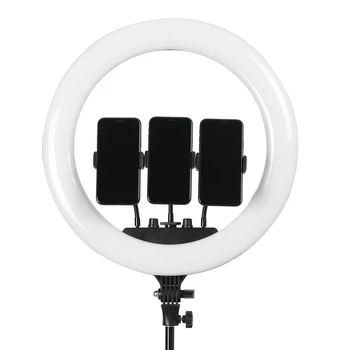 Mažmeninės 18 Colių Žiedas Šviesos 2700K-5600K Pritemdomi Bi-Color LED Žiedo Užpildyti Šviesos Vlog /Selfie/ Kosmetika / 