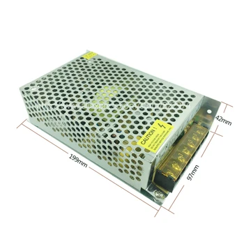 Nemokamas Pristatymas aukštos kokybės 12V6A 72W DC12V LED impulsinis Maitinimo šaltinis led šviesos prekės 6A