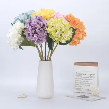 Dirbtinių gėlių hydrangea Vestuvių hydrangea Namų fotografija, Vestuvių papuošalai prekių netikrą gėlės Atostogų apdailos dovana