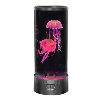 Medūza LED Žibintai Septynių Spalvų Aplinkos Šviesos Akvariumas Stiliaus namų dekoro priedai neoninis ženklas derliaus