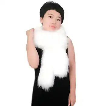 Pora stiliaus balta nekilnojamojo lapės kailio šalikas pynimo moteris didelės prabangos 200cm soft black originali kailiniai šalikai žiemos mados storas kailis sha