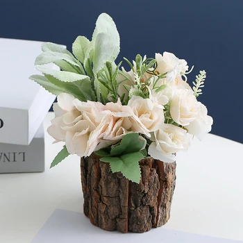 Dirbtinių Gėlių, Augalų Bonsai Fotografijos Rekvizitai Šalies Namų Vestuvių Augalų Dekoras